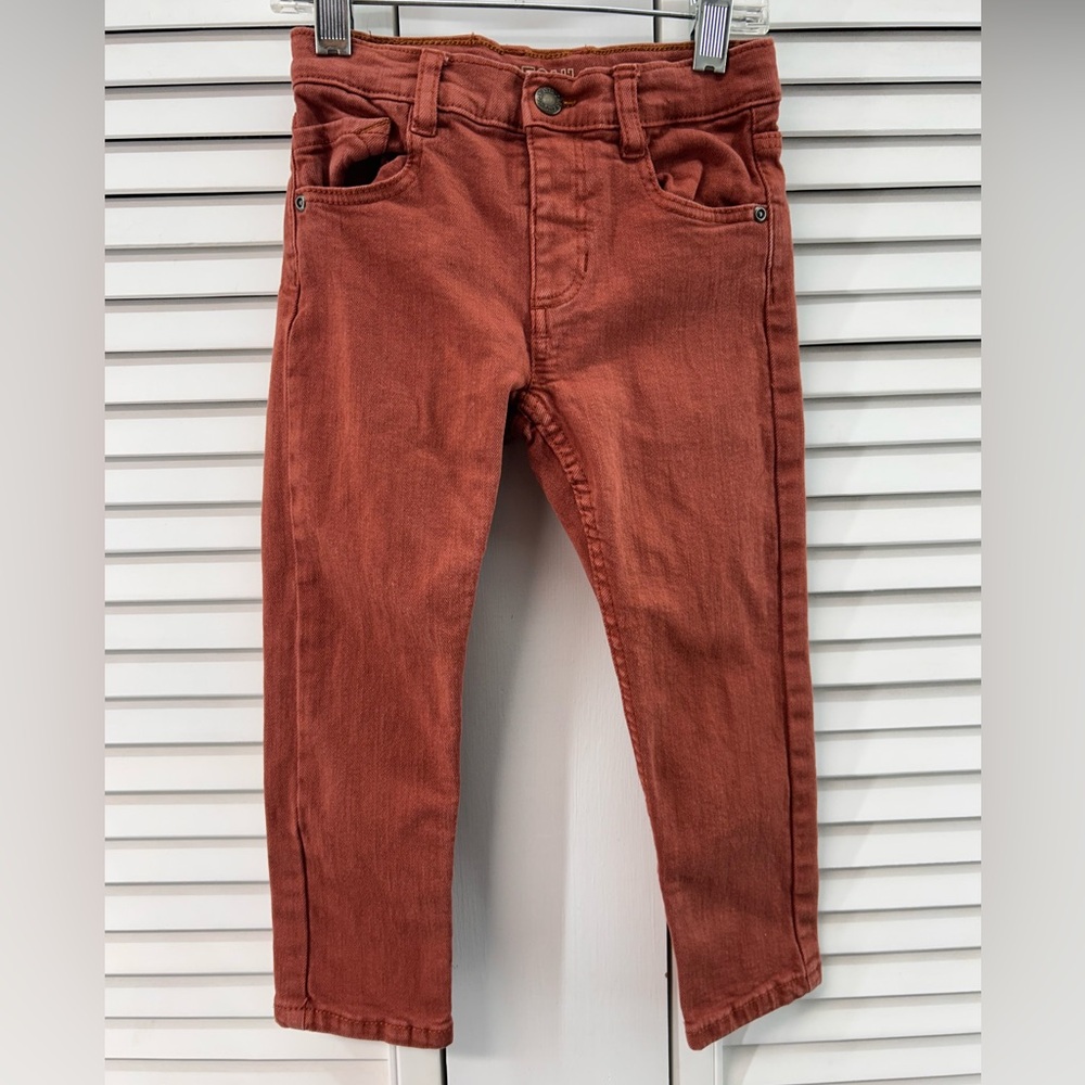 Zara size 3-4 Kids Rust Pants
